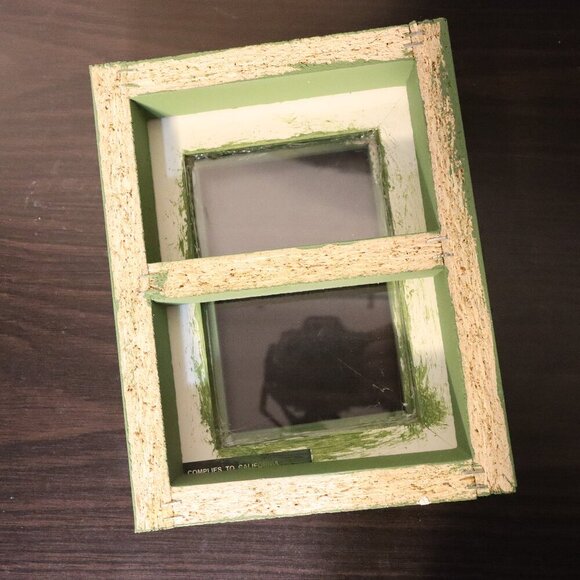 Framed green picture frame and shelf - perfect for storing small items! - Picture 5 of 5